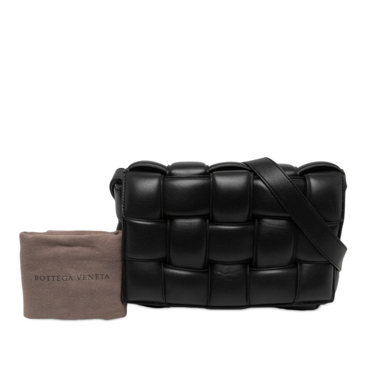 Bottega Veneta Sac bandoulière Intrecciato Padded Cassette nappa Noir – vue 6 – GABY PARIS