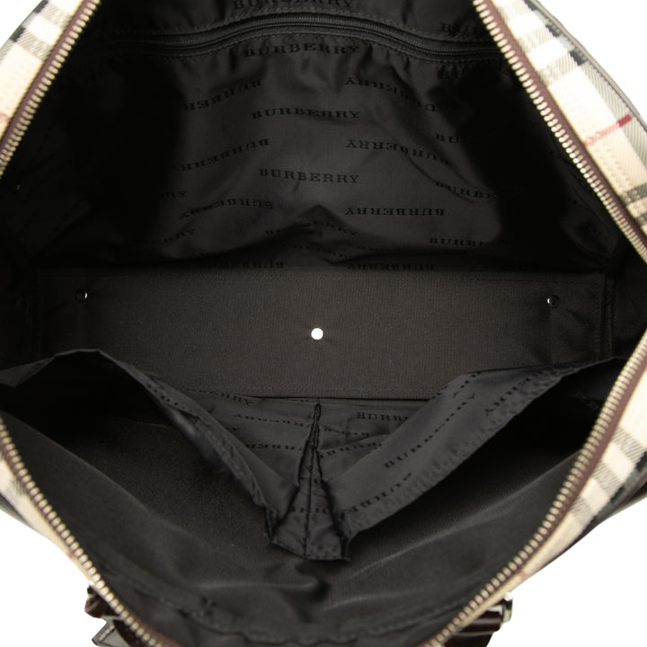 Burberry House Check Business Sac Beige – vue 4 – GABY PARIS