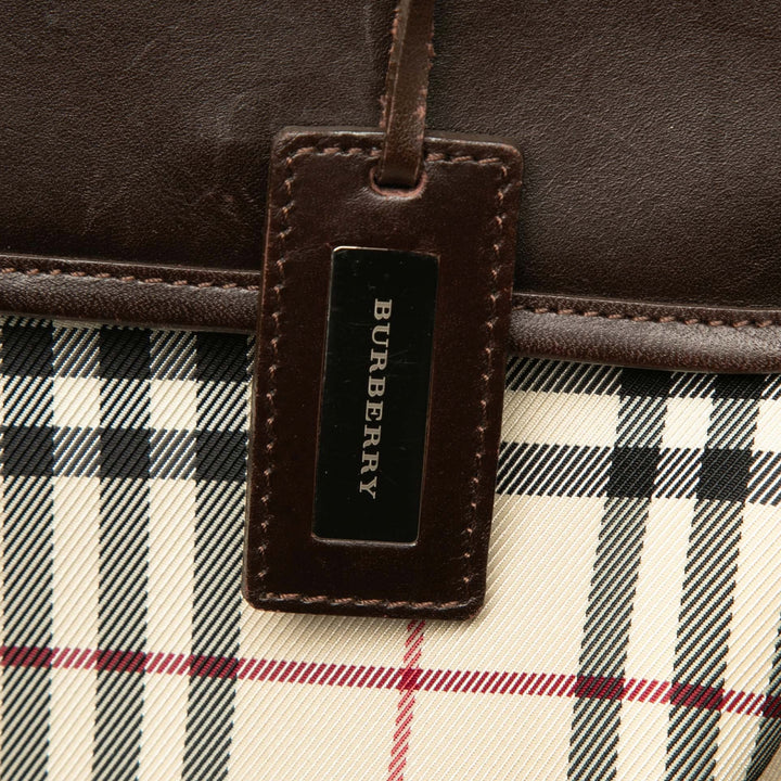 Burberry House Check Business Sac Beige – vue 5 – GABY PARIS