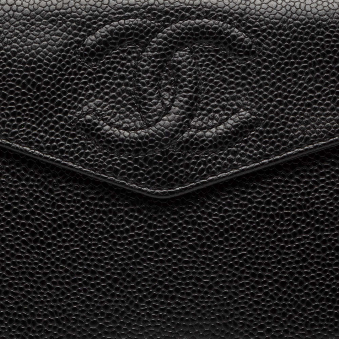 Chanel CC Caviar Envelope Portefeuille