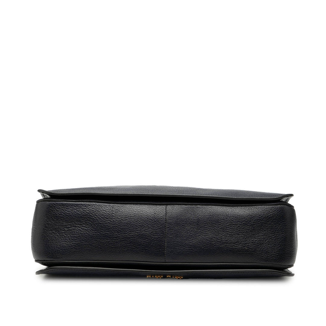 Miu Miu Cuir de chèvre Madras Sac