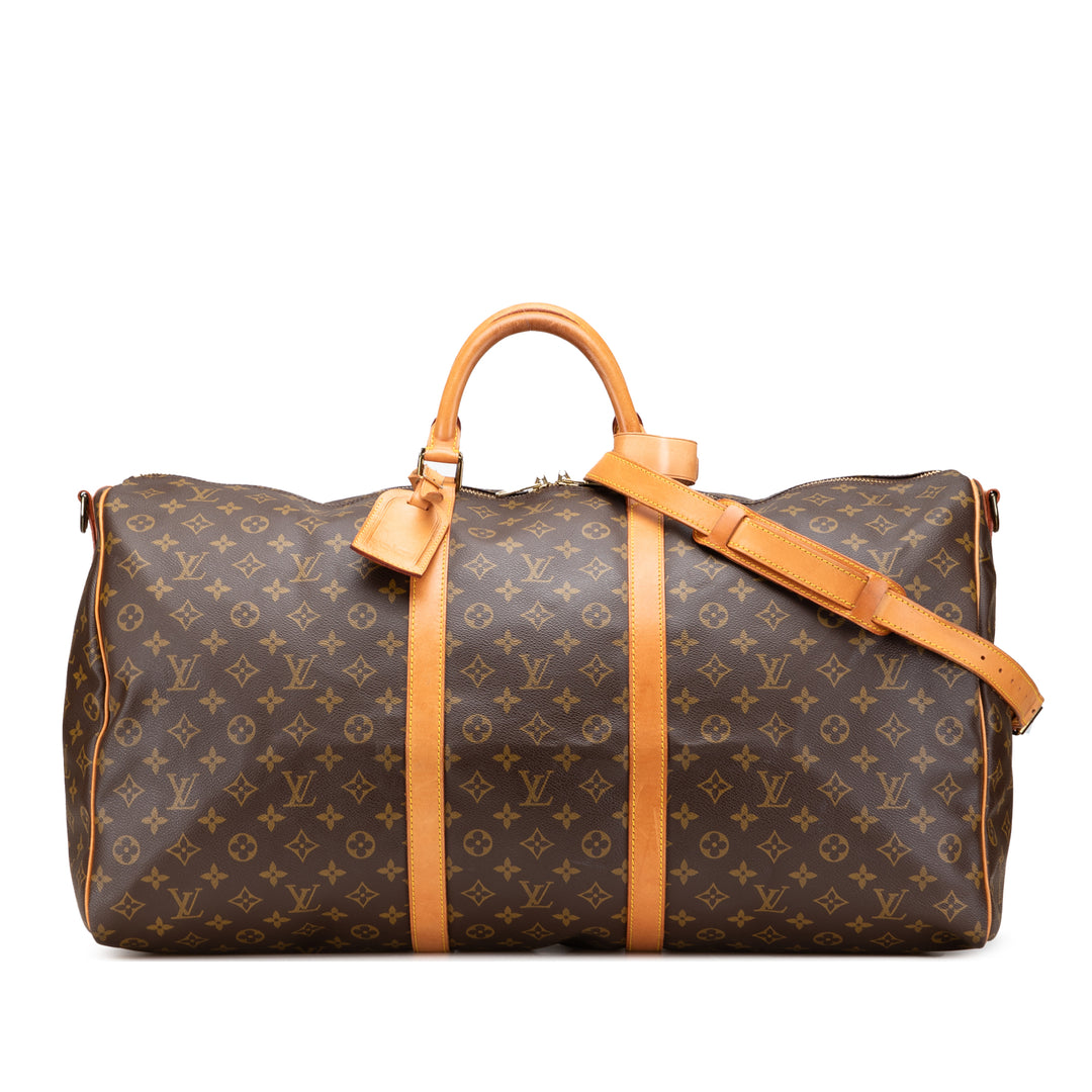 Monogram Keepall Bandouliere 60 Brown - Gaby Paris