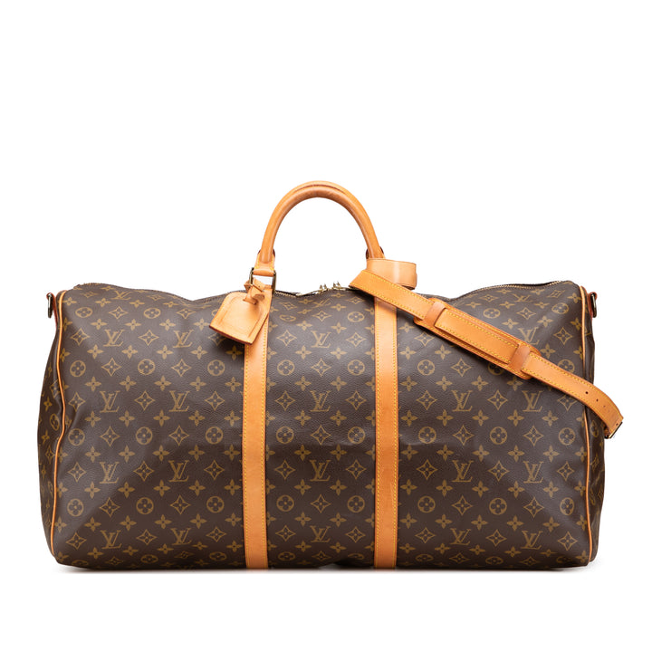 Monogram Keepall Bandouliere 60 Brown - Gaby Paris