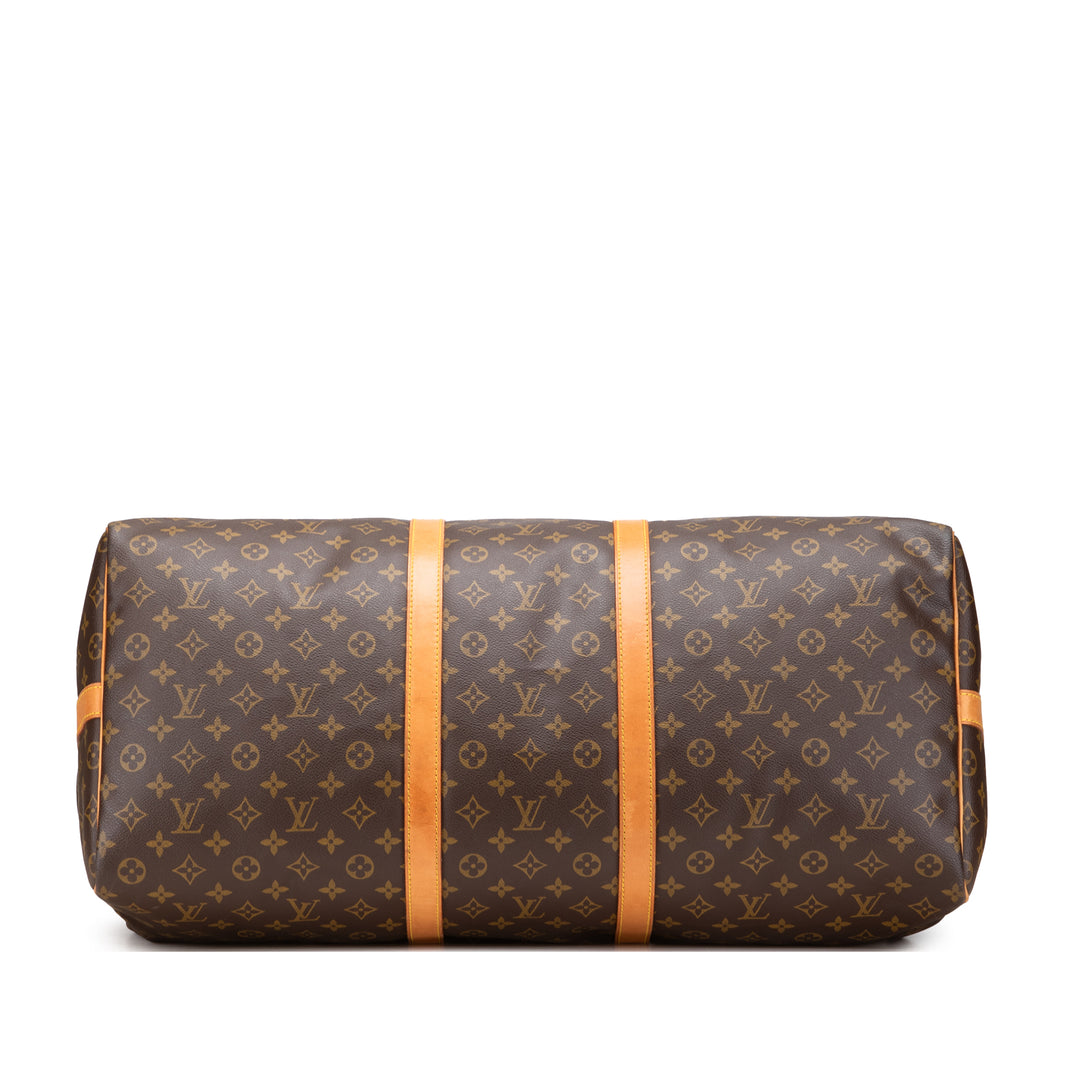 Monogram Keepall Bandouliere 60 Brown - Gaby Paris