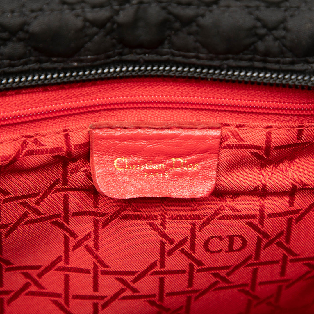 Dior Microcannage Lady Dior Grand Noir