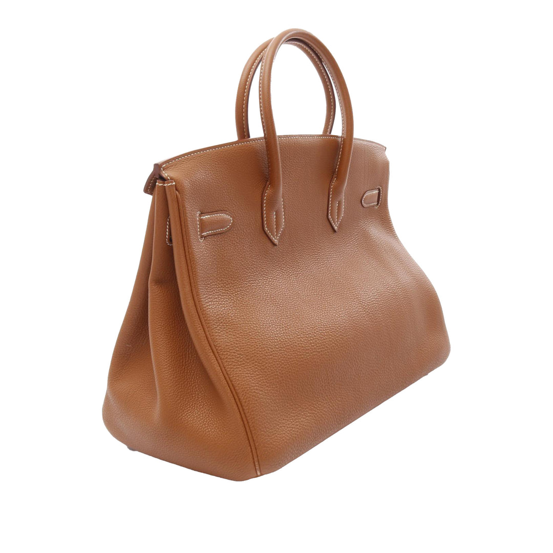 Togo Birkin Retourne 35 Brown - Gaby Paris