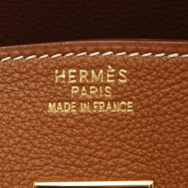 Togo Birkin Retourne 35 Brown - Gaby Paris