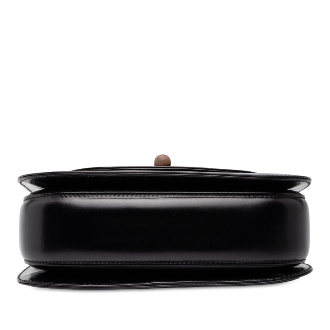 Bamboo Night Petit Cuir de veau Noir