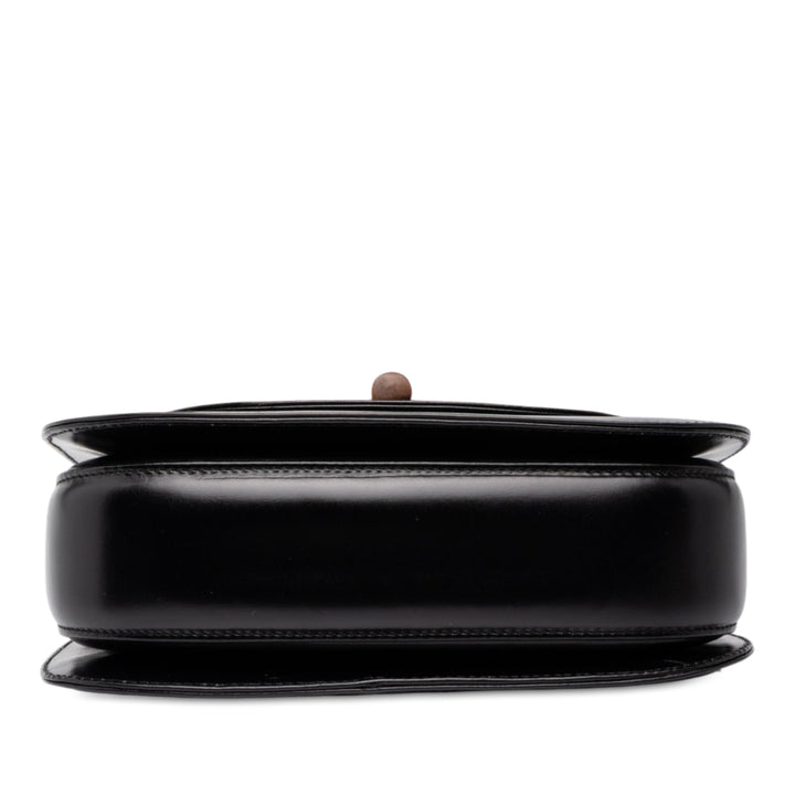 Bamboo Night Petit Cuir de veau Noir