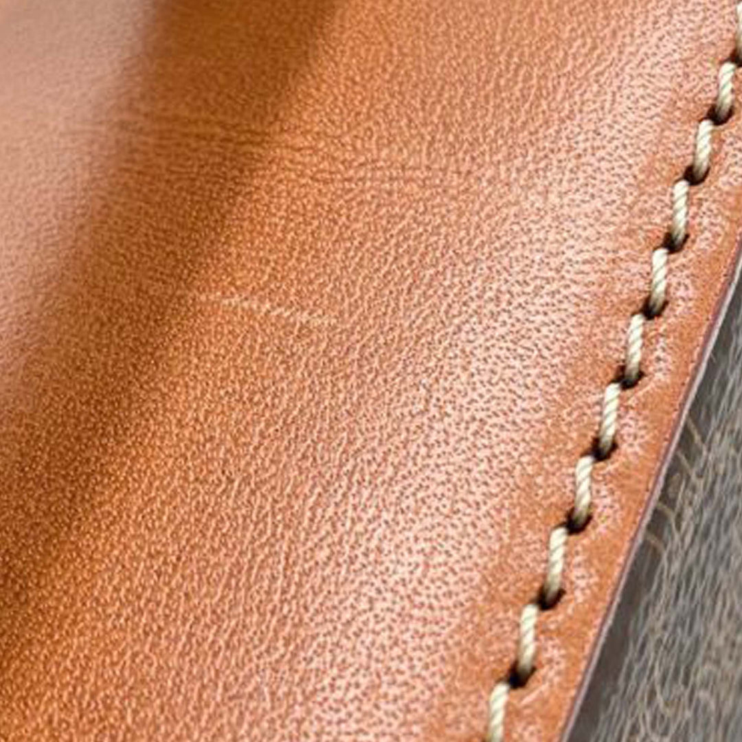 Macadam Coated Canvas Vanity Bag Brown - Gaby Paris