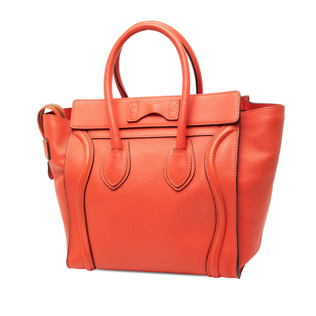 Celine Luggage Cabas Micro Cuir
