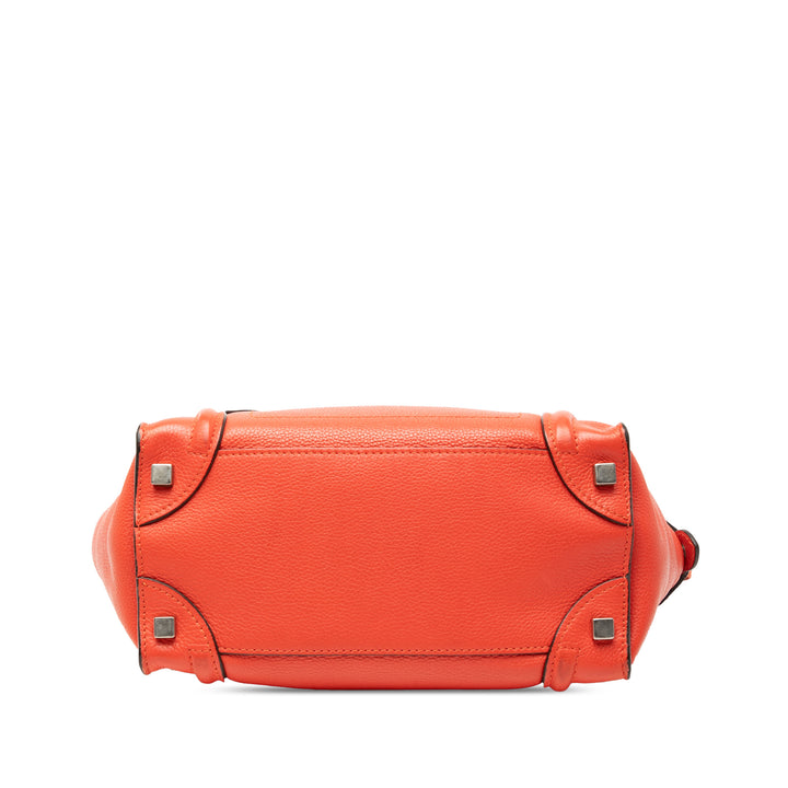 Celine Luggage Cabas Micro Cuir