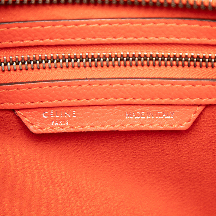 Celine Luggage Cabas Micro Cuir