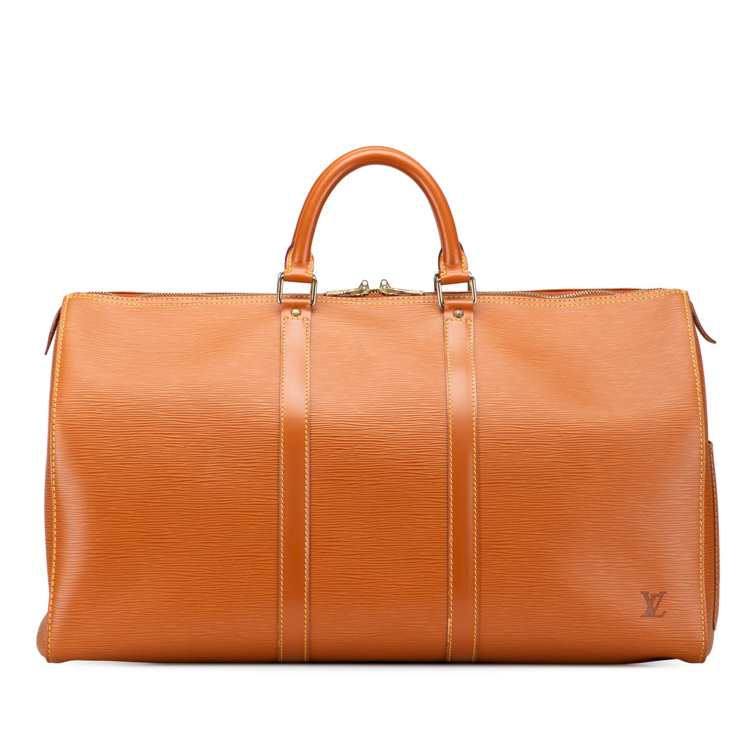 Louis Vuitton Epi Keepall 50 Marron – GABY PARIS Authentique