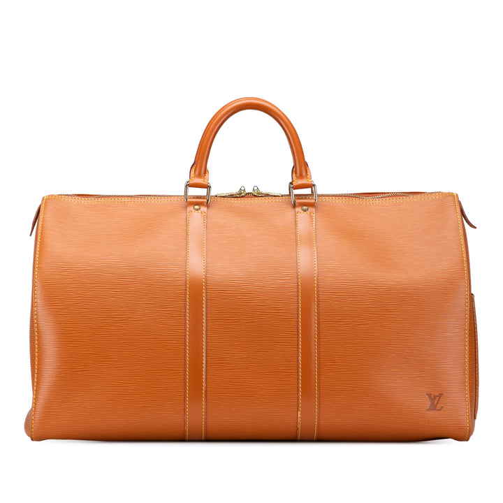 Louis Vuitton Epi Keepall 50 Marron – GABY PARIS Authentique