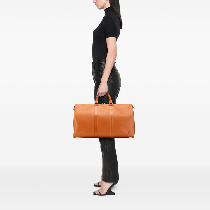 Louis Vuitton Epi Keepall 50 Marron – GABY PARIS Authentique