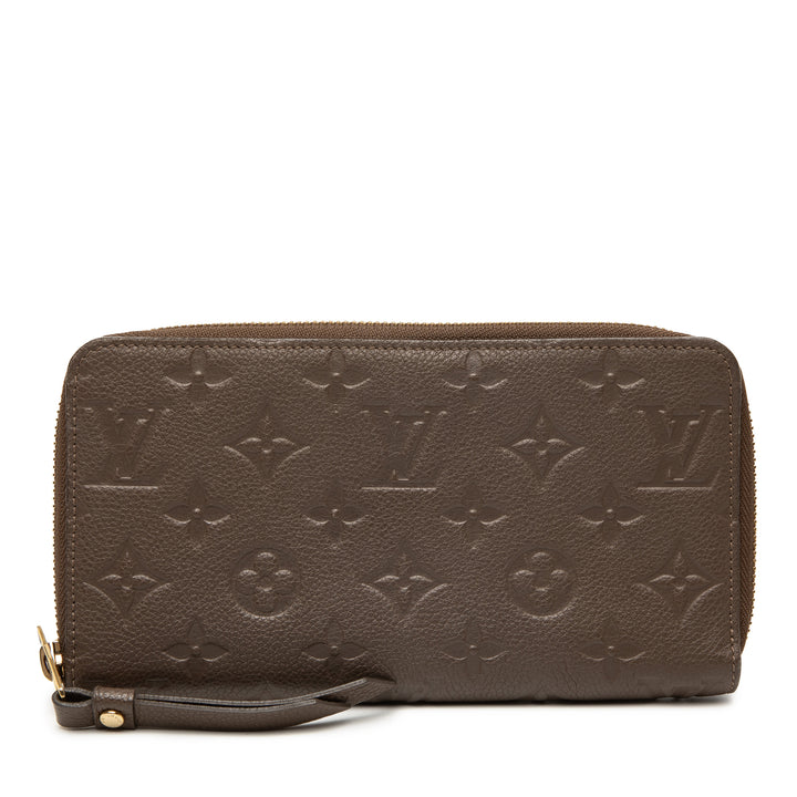 Louis Vuitton Monogram Empreinte Zippy Portefeuille