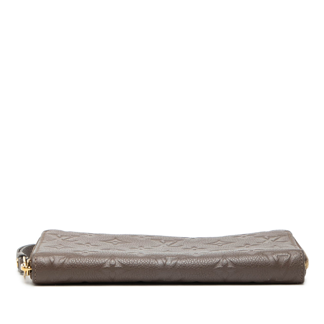 Louis Vuitton Monogram Empreinte Zippy Portefeuille
