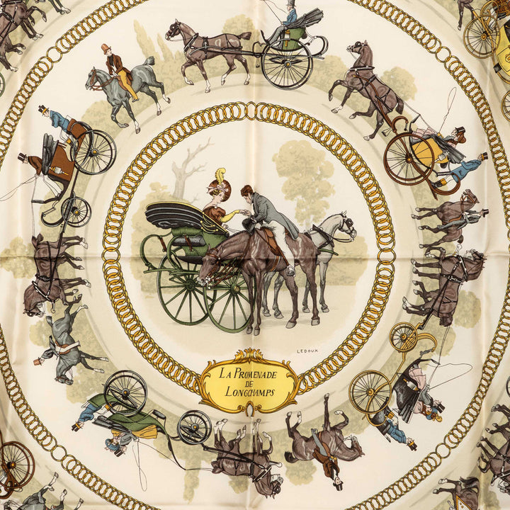 La Promenade De Longchamps Foulard 90 Multi Multicolore