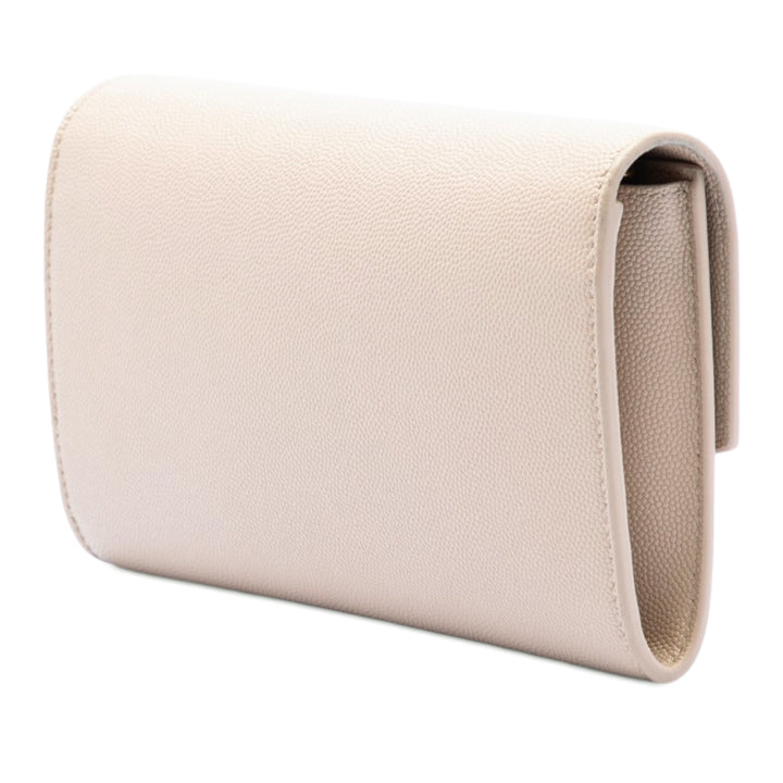 Saint Laurent Grain De Poudre Uptown Chain Portefeuille