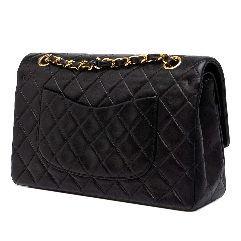Chanel Classic Double rabat Moyen Cuir d'agneau Noir – vue 2 – GABY PARIS