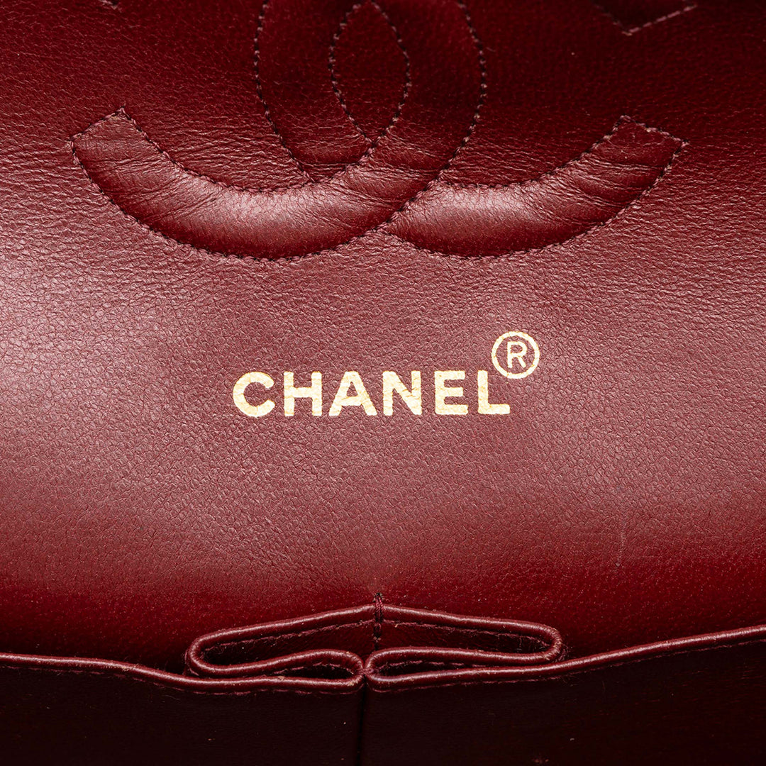Chanel Classic Double rabat Moyen Cuir d'agneau Noir – vue 5 – GABY PARIS