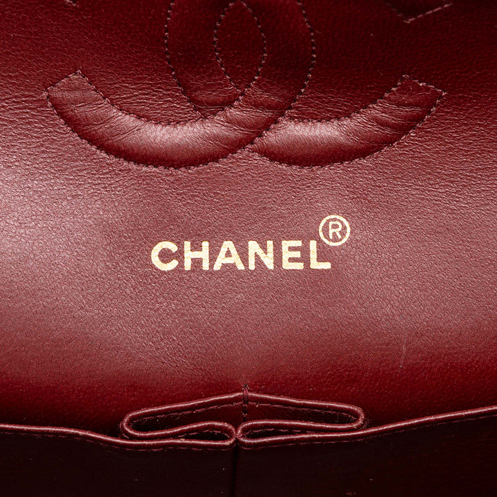Chanel Classic Double rabat Moyen Cuir d'agneau Noir – vue 5 – GABY PARIS
