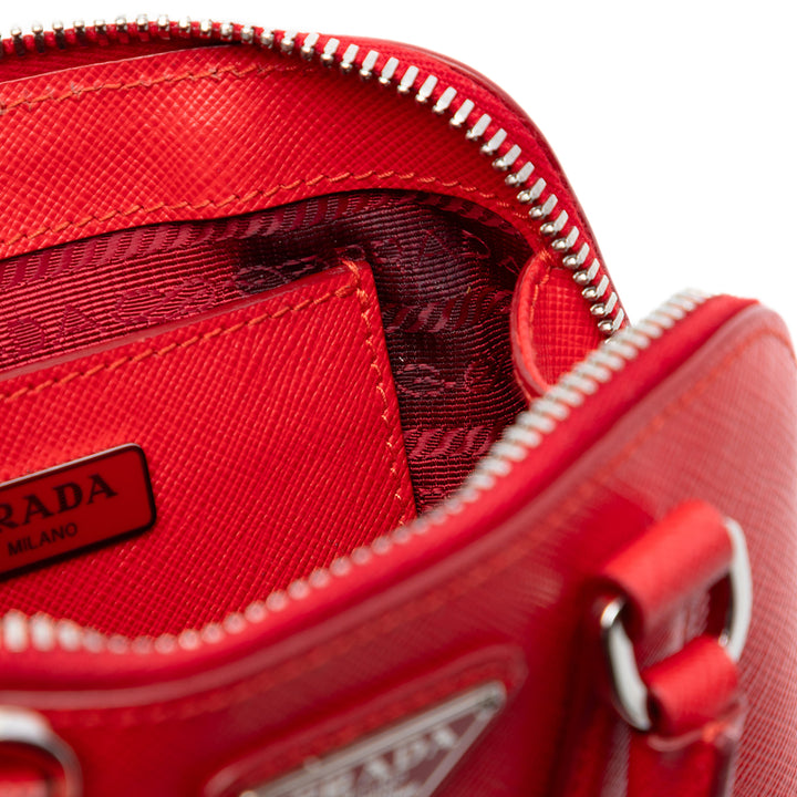 Prada Mini Saffiano Lux Promenade Sac