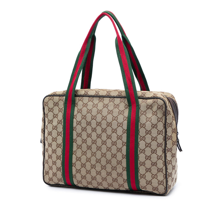 Gucci GG Toile Web Business Sac