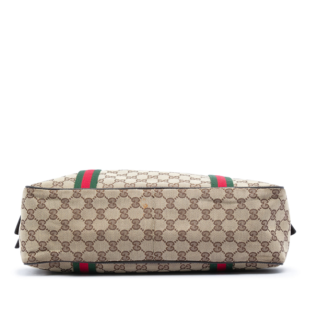 Gucci GG Toile Web Business Sac