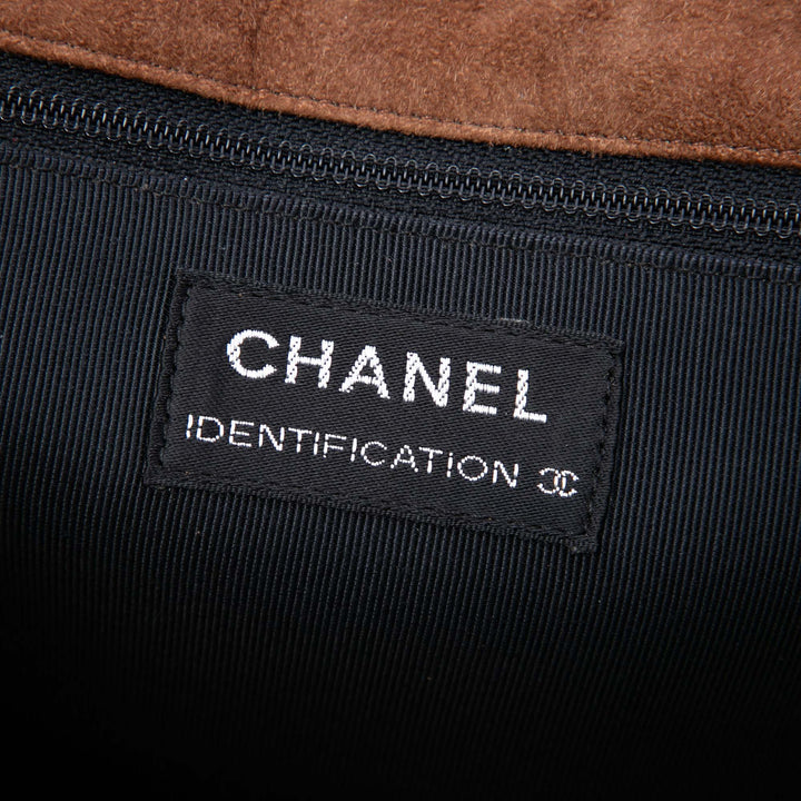 Chanel Sac porté épaule Identification Patchwork Reissue 2.55 à rabat Marron – vue 5 – GABY PARIS