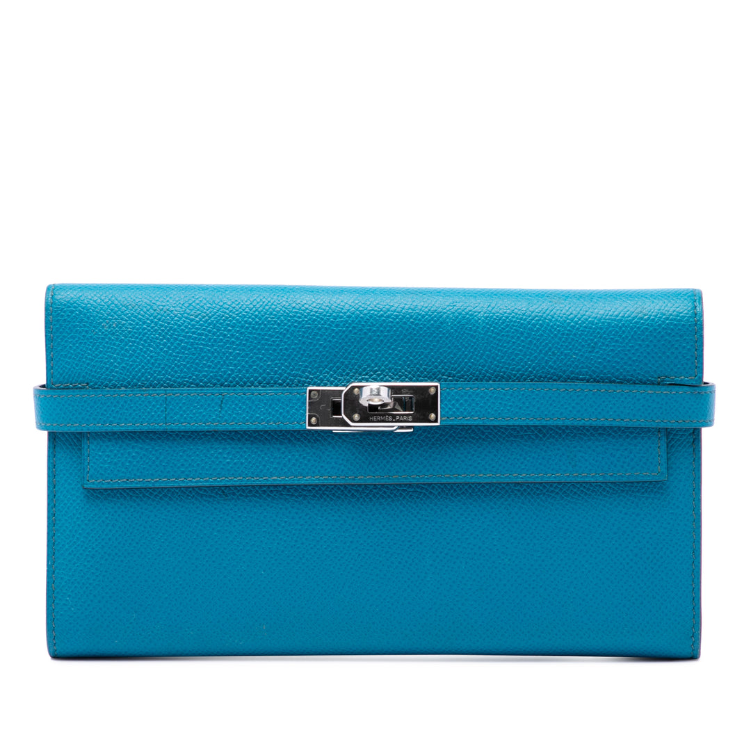 Hermès Epsom Kelly Trifold Portefeuille long