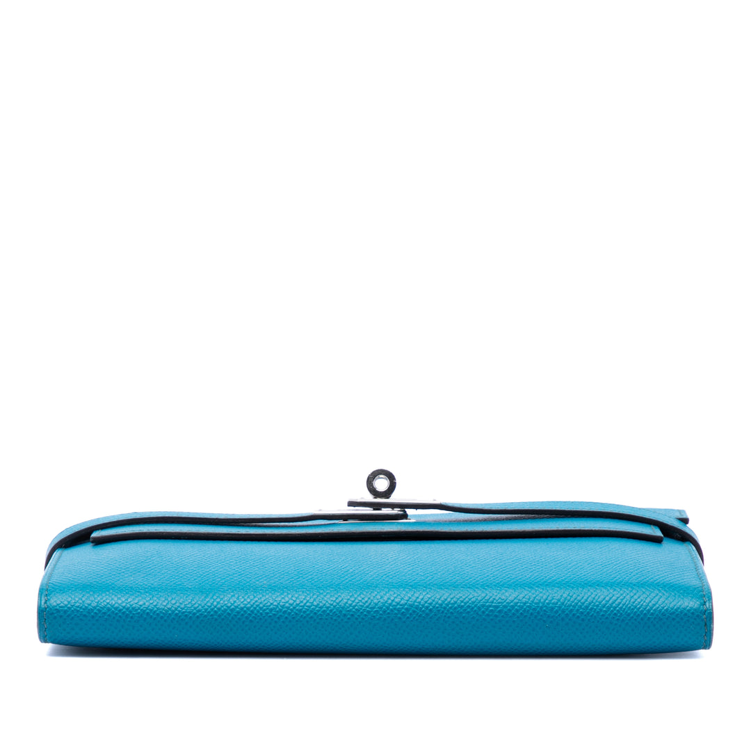 Hermès Epsom Kelly Trifold Portefeuille long