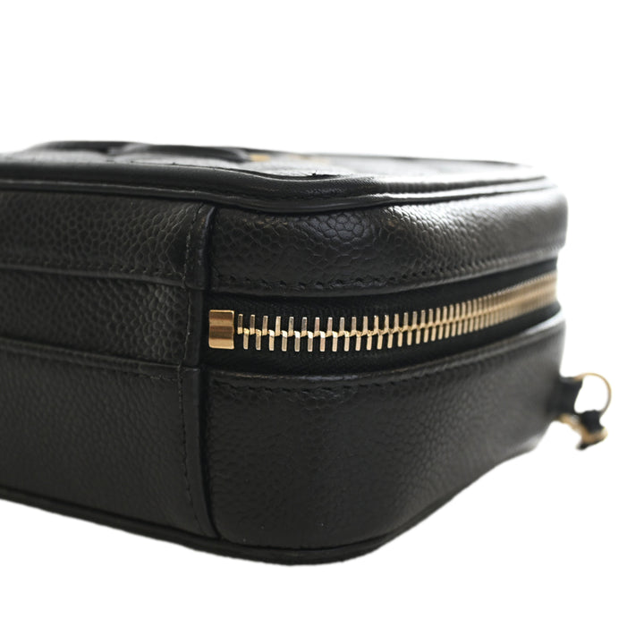 CC Filigree Vanity Petit Cuir caviar Noir