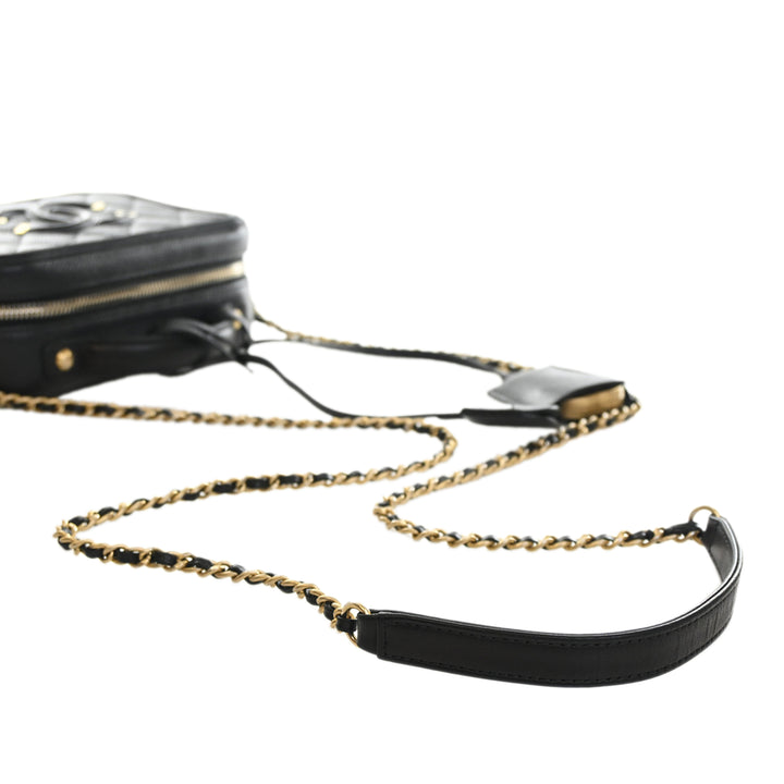 CC Filigree Vanity Petit Cuir caviar Noir
