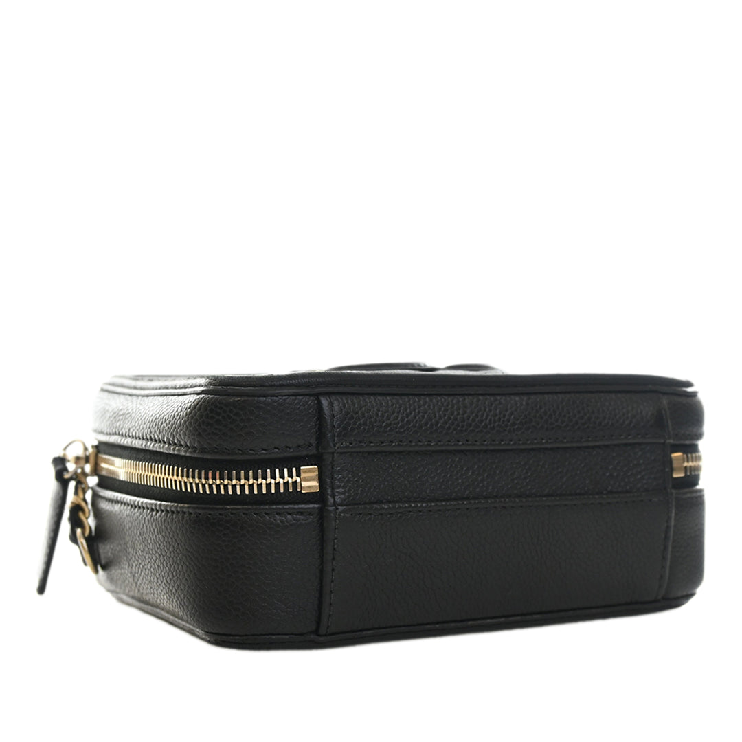 CC Filigree Vanity Petit Cuir caviar Noir