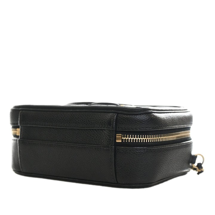 CC Filigree Vanity Petit Cuir caviar Noir