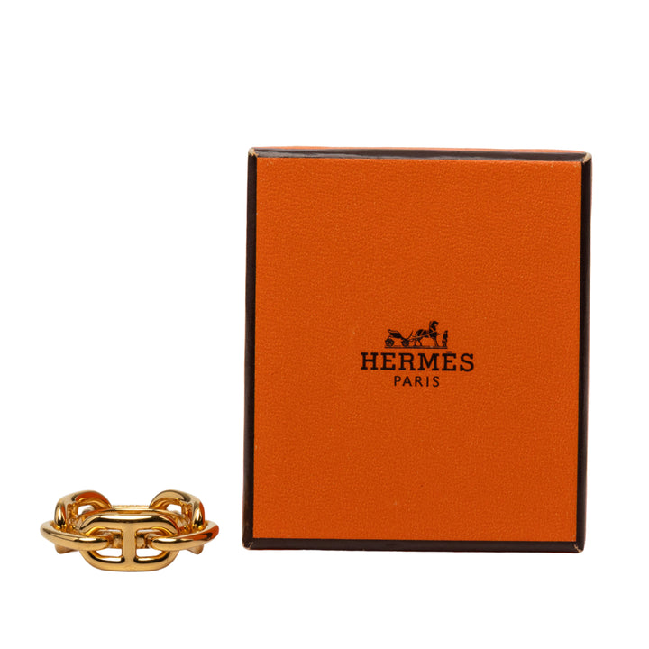 Hermès plaqué Regate Bague de foulard