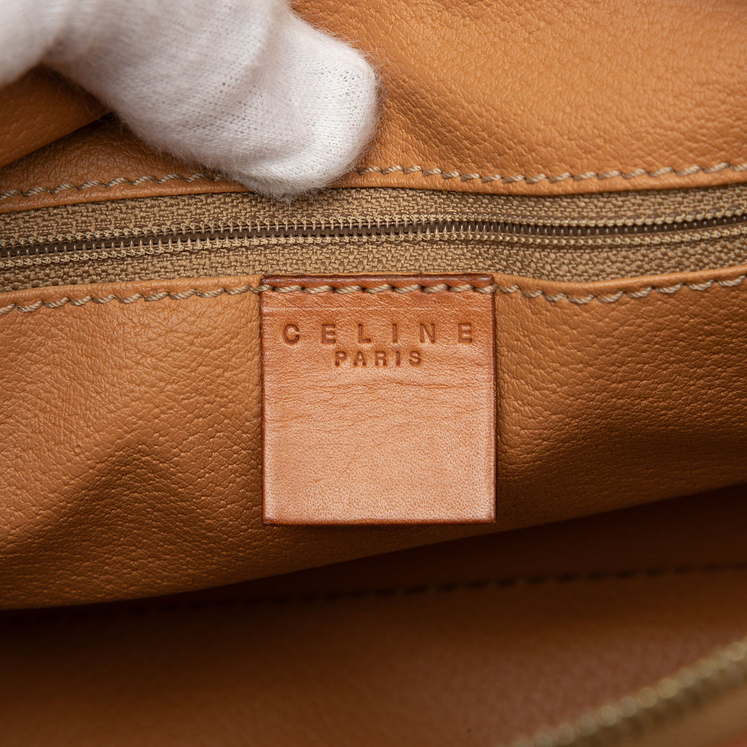 Celine Macadam Coated Toile Sac à main