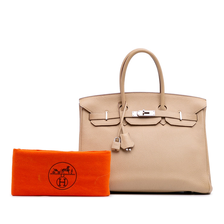 Togo Birkin Retourne 35 Brown - Gaby Paris