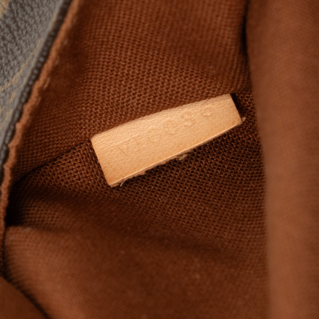 Tulum PM Monogram Marron