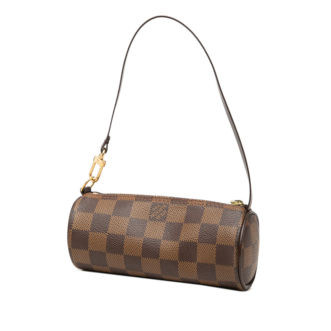 Papillon Pochette Damier Ébène Marron