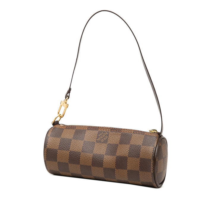Papillon Pochette Damier Ébène Marron