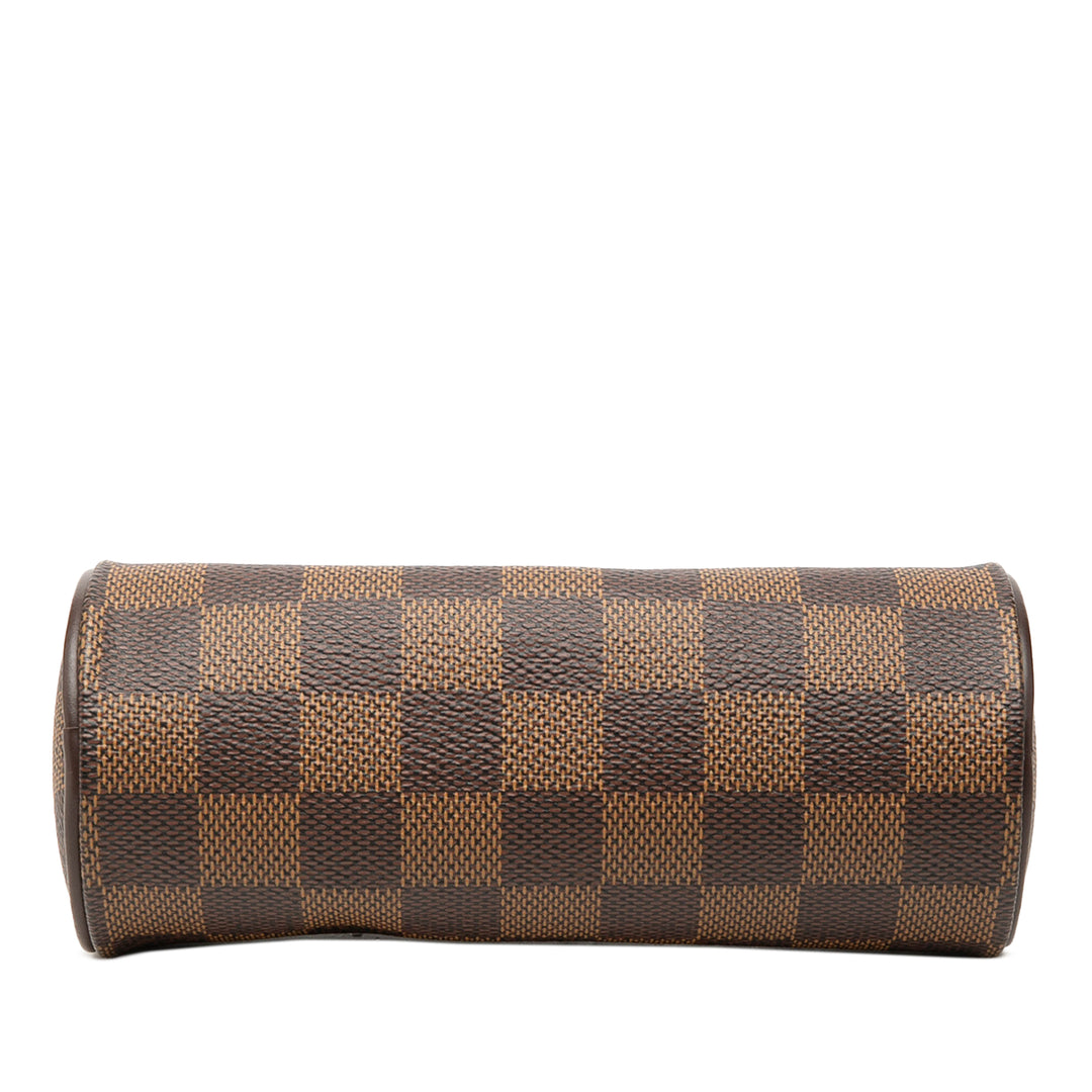 Papillon Pochette Damier Ébène Marron