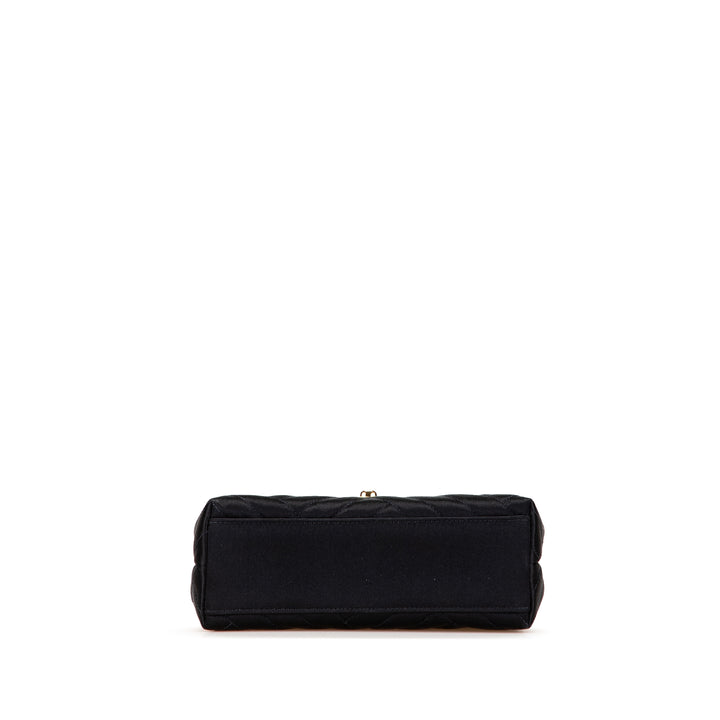Chanel Carré Diagonal Matelassé Rabat simple Mini Satin