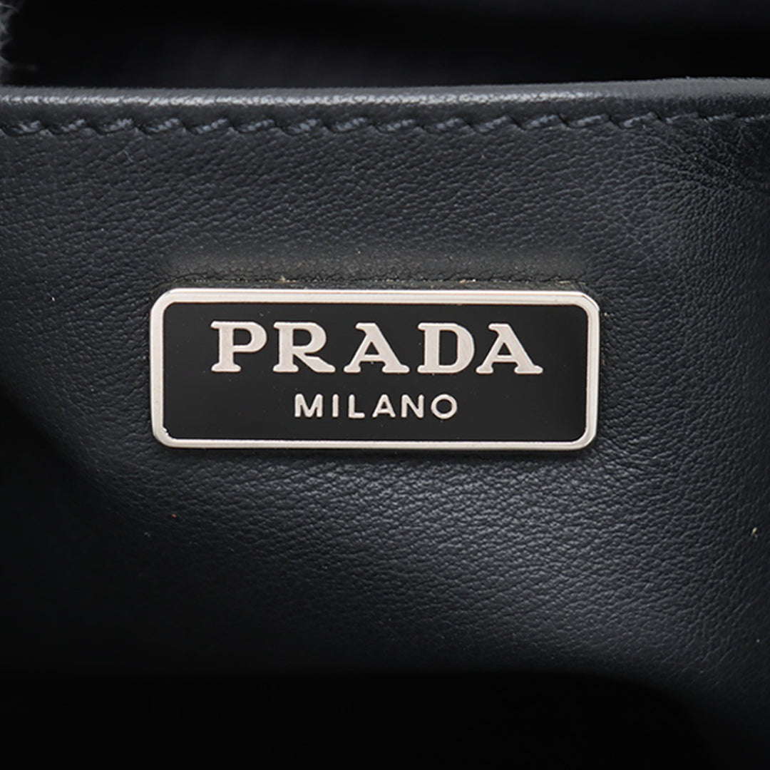 Prada Cuir verni Cleo Sac bandoulière
