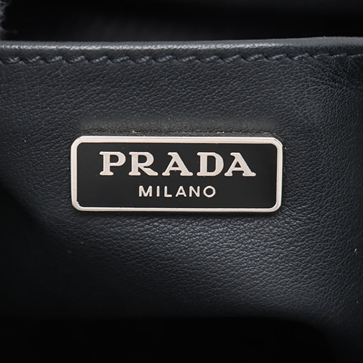 Prada Cuir verni Cleo Sac bandoulière