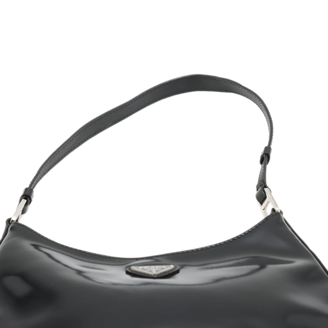 Prada Cuir verni Cleo Sac bandoulière