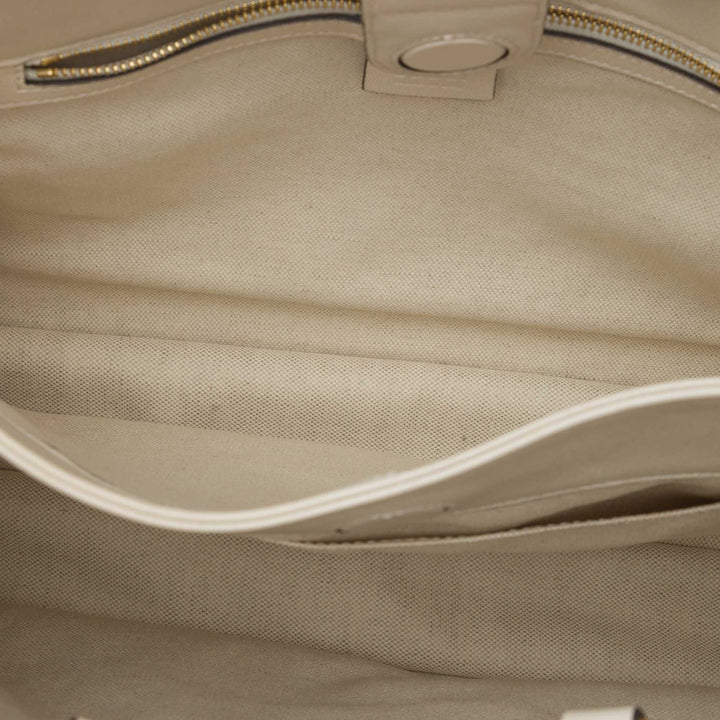 Gucci GG Horsebit 1955 Cabas chaîne Moyen Beige – vue 4 – GABY PARIS