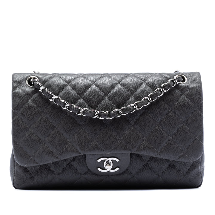Chanel Jumbo Classic Caviar Double rabat
